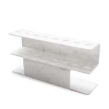 Suporte para pinças, ideal para extensão de cílios, equipamento de salão de beleza em acrílico resistente, organizador para pinças (8 furos,