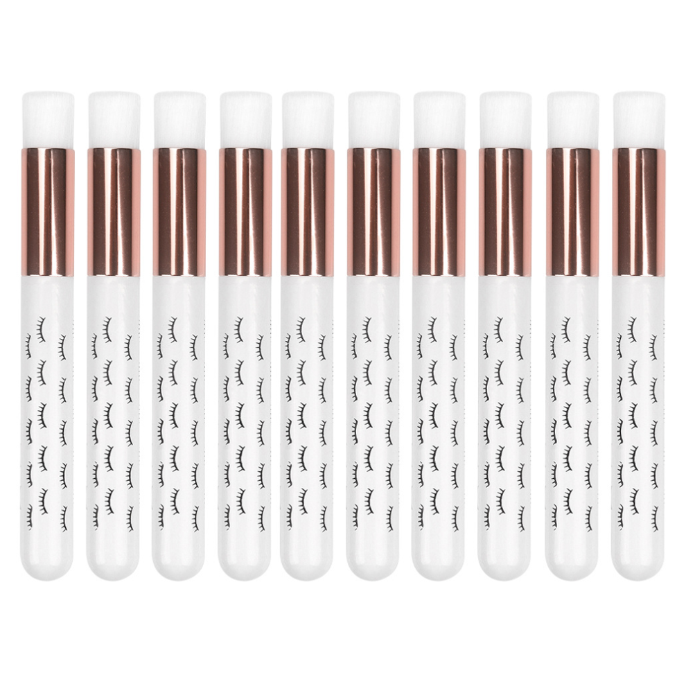 Lash Shampoo Brushes, Fresh Colors For Peel Off Blackhead Removal, High Quality Lash Brushes, Soft and Comfortable Facial Cleansing, 10 Pieces