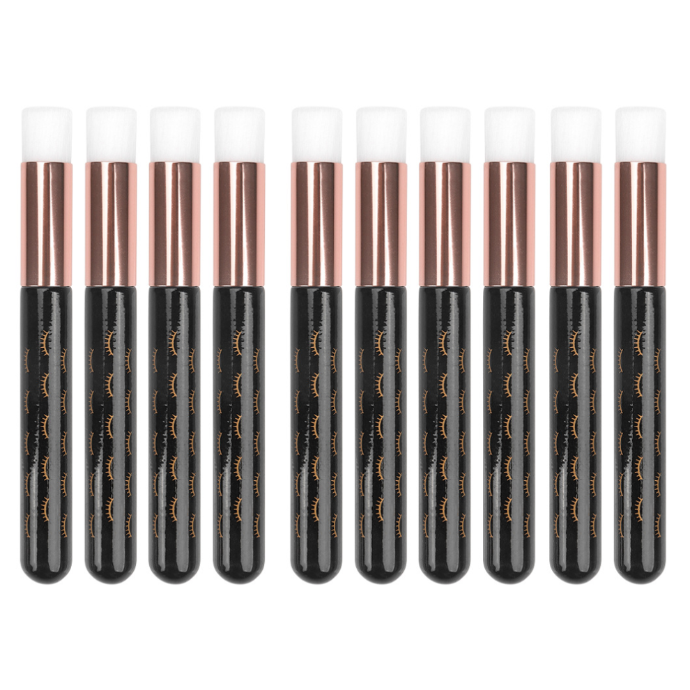 Lash Shampoo Brushes, Fresh Colors For Peel Off Blackhead Removal, High Quality Lash Brushes, Soft and Comfortable Facial Cleansing, 10 Pieces