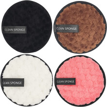 Eco-Friendly Glamour, Reusable Makeup Remover Pads for Deep Cleansing, Soft Microfiber Material, Compact and Portable for Sensitive Skin Suitable,