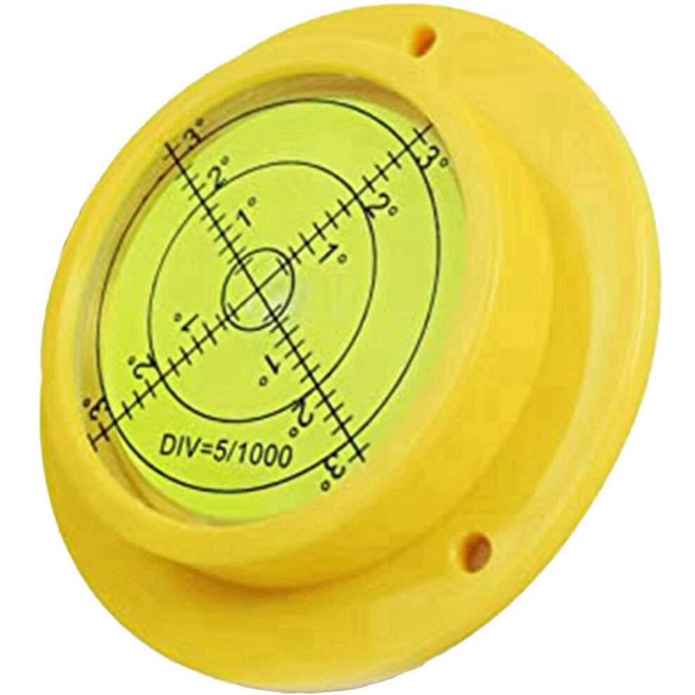 Round Bubble Level 90X17mm Precision Circular Spirit Level With 3 Mounting Holes Measuring Instrument Tool 9094768868706
