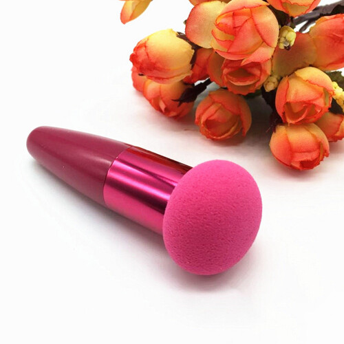 Σφουγγάρι Makeup σε σχήμα μανιταριού με λαβή για εμφάνιση με αερογράφο, διπλής 2