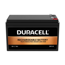 Duracell Battery 12V 7Ah VRLA Sealed Lead Acid Replaces APC RBC17 RNC2 Lucas