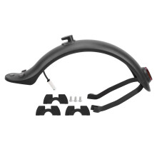 Electric Scooter Rear Fender, High Quality Material LED Brake Light With Lightweight Design And Function Mud Splashing Easy To Install For Xiaomi