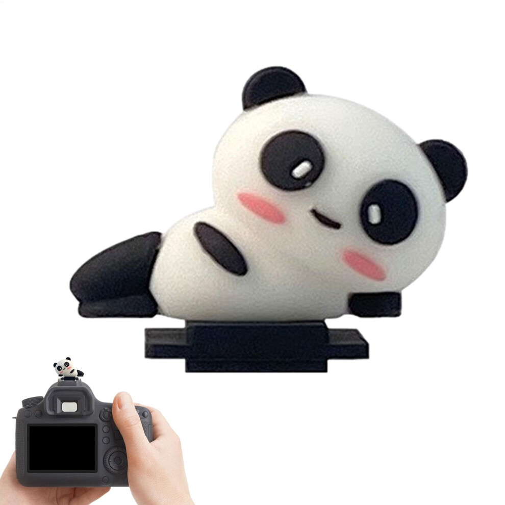 Hot Shoe Dustproof Cap: Cartoon Panda Shape Hot Shoe Cover For Slr Cameras Unisex 9094768869352