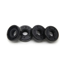 5pcs 8x26x7mm Double Lip NBR Rubber Oil Seal for Pumps and Bearings, Leak and Heat Resistant