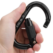 Expand Safety: 25KN Aviation Aluminum Carabiner for Climbing