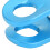 20kN Aluminum Micro Fixed Side Climbing Pulley, Blue, 8.2cm 4