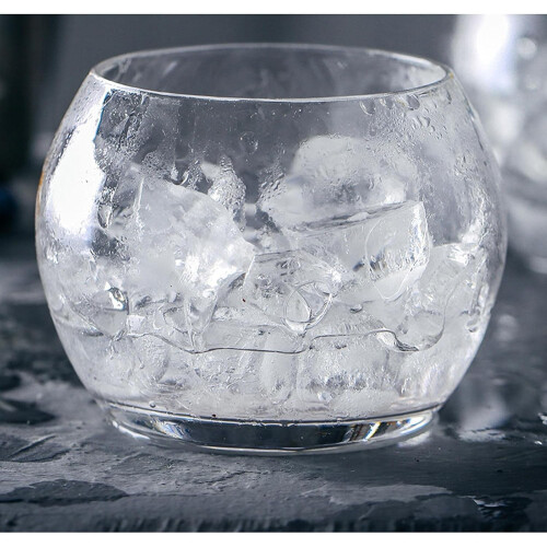 Conical Caviar Drinks Triangle Spherical Molecular Cup For Restaurant Bar Size S Transparent 2