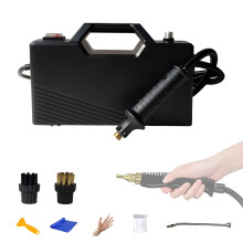 Pressure Steam Cleaner 150C Deep Clean 3800W Fast HeatUp Dual Brush for Home and Workplace