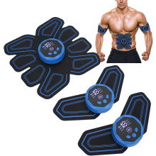 EMS Fitness Belt Electric Abdominal Muscle Stimulator Trainer, 6 Modes, Adjustable Levels