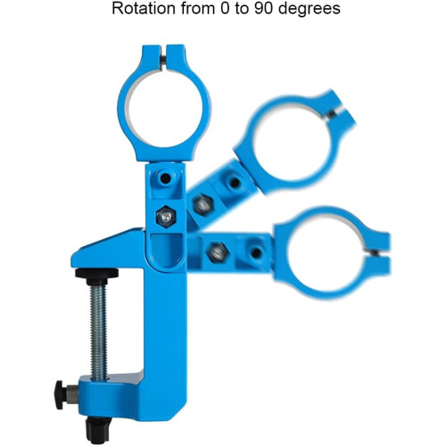 Clamp Accessory For Hand Drills, Desktop Clamp Attachment, Multifunctional Work Surface, Universal Compatibility 2