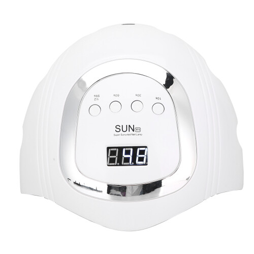 Professional Nail Art Tool Double Light Source UV LED Nail Lamp LCD Touch Screen 4 Timer Settings Automatic Sensor Infrared Sensor Overheating 1