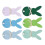 Set van 6 Easters Rabbit zilverwerktassen Easters-thema-3 1