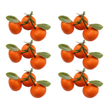 Miniature Tangerine Orange Decoration Realistic Tangerine