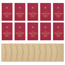 10Pcs Spring Festival Card 2025 Year of The Snake-Type E