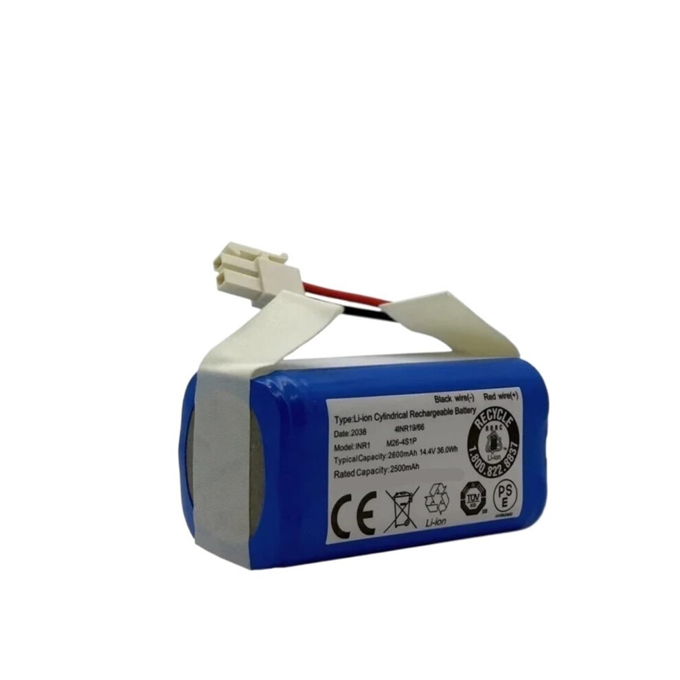 14.4V 2600Mah Rechargeable Lithium Battery For Robot Vacuum Cleaner M264s1p 3500Mah 9187378877135