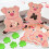 24pcs Luck Pig Greeting Cards for Patrick's Day Celebration 4