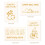 10Pcs Cartoon New Year Greeting Card with Envelope for-Type A 5