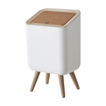 Trash Can Office Trash Can Bathroom Trash Bin Living Room Dustbin Garbage Bucket
