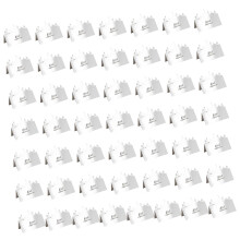 50 stuks papieren plaatskaarten voor-reflecterend zilver