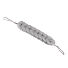 Gebruik deze flexibele lichaamsdouchespons, de gemakkelijk op te hangen exfoliërende loofah-rugscrubber, zacht en duurzaam (rijk schuim) voor