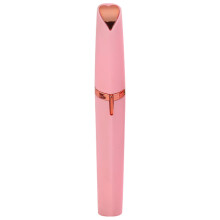 Épilateur à sourcils à lames en acier inoxydable pour femmes, rasoir à sourcils sûr et sans fil, tondeuse de précision indolore pour le visage,