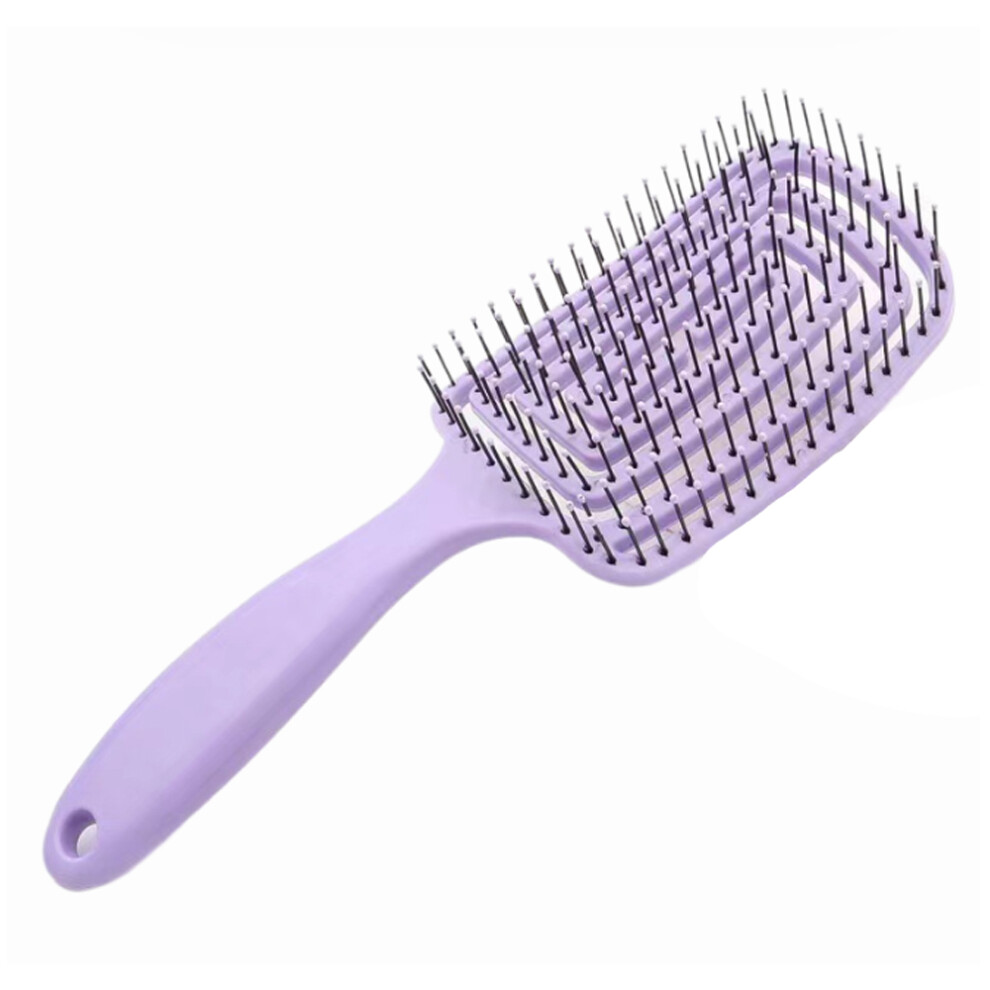 Flexible Nylon Bristle Detangler, Anti-static Hairbrush for Wet & Dry Hair, High Quality Construction Ensuring Faster Drying Time and Efficient Detan