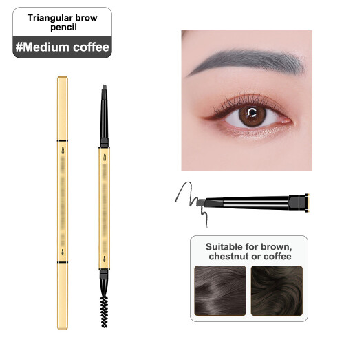 Μολύβι φρυδιών Retractable Design Cosmetics, εργαλείο μικρομπλάντινγκ ενηλίκων για αδιάβροχα, 2