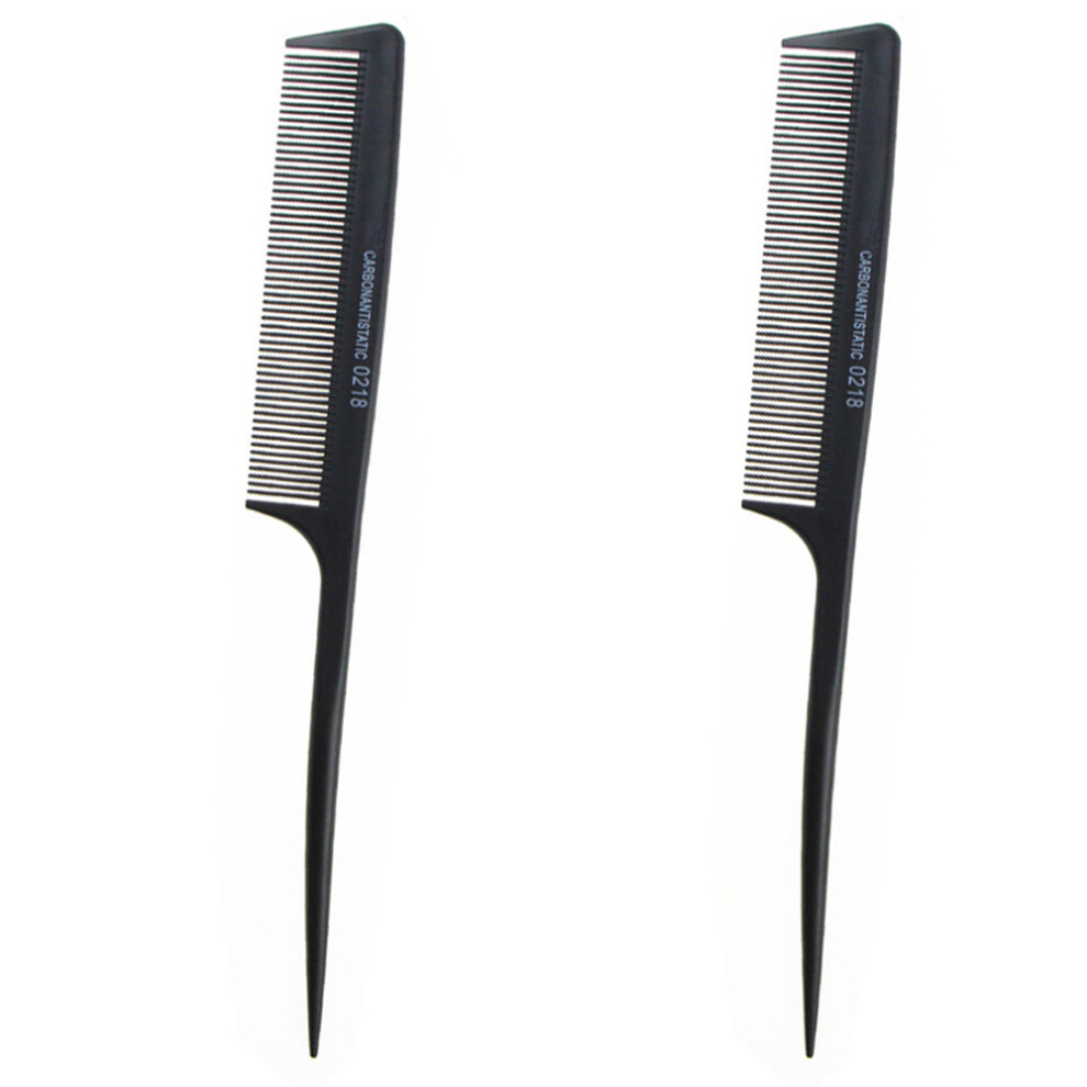 Stylish Hair Care Essential, Carbon Fiber Rat Tail Comb For Effortless Grooming, Heat Resistant And Anti Static For Halloween Parties For Nightclubs