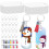100pcs Keychain Making Set with Blank Plates and Tasselss 2