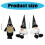 Unique Gnomes Sculpture Display Ornament Cool Leather Shade 3