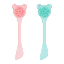 Facial Cleansing Brush, Blackhead Removal & Massage for Circulation, Soft Bristles & Reusable & Environmentally Friendly (2 PCS) For Nightclubs