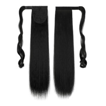 Extensión de coleta estilo años 90, cabello sintético de alta calidad para cambios de peinado rápidos en menos de un minuto, diseño de clip