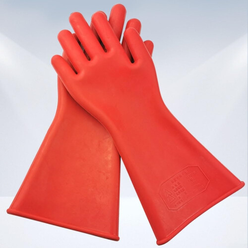 5KV Insulation Gloves, Sleek Design, Material Rubber, For Live Wire Handling Tasks 2