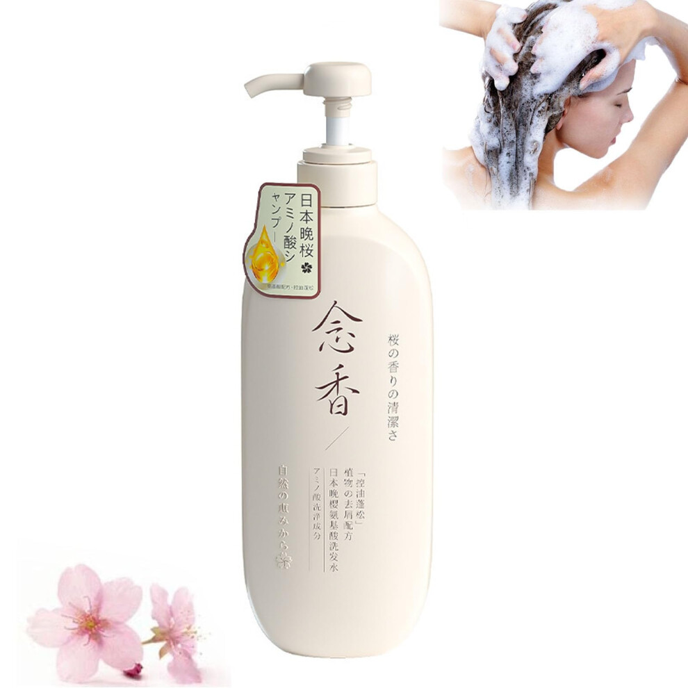 Sakura Japanese Shampoo And Conditioner Set For Hair Growth Formula And Density Essential, No. 1 In Japan