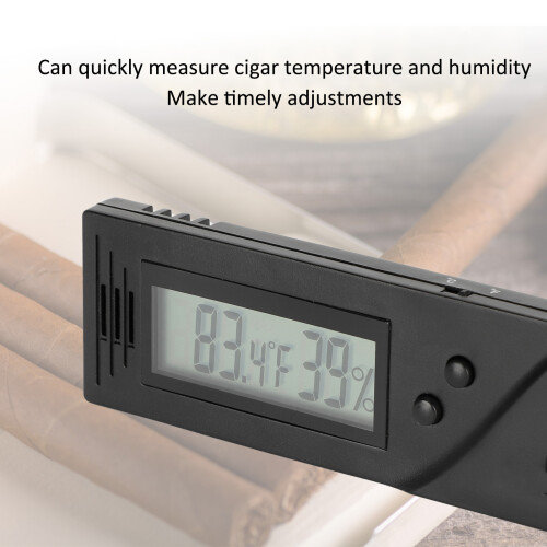 Cigar Digital Hygrometer Temperature & Humidity Meter for Humidor 2