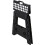 Large Folding Plastic AntiSlip One Step Stool For Kitchen, Bathroom, Toilet, Caravan Foldable With Carry Handle Black 3