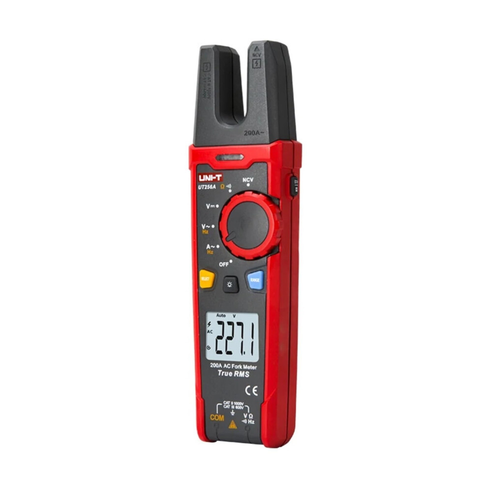 Digital Clamp Meter True Rms, Fork Meter, Ac Current, Pliers, Ammeter, Voltmeter, Capacitor, Frequency Tester 9187378877838