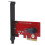 Adaptador PCI Express aprimorado, conversor SFF-8643 para PCI-E4X com protocolo NVMe inicializável para SSD de 2,5 polegadas, funcionalidade 6