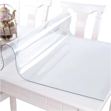 Clear Table Cover Protector, PVC SpillProof OilProof Waterproof Table Cover, 2mm, 60x70cm/24x28in, For Office Desks