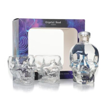 Crystal Head Vodka Gift Set with 2x Skull Glasses 70cl 40%