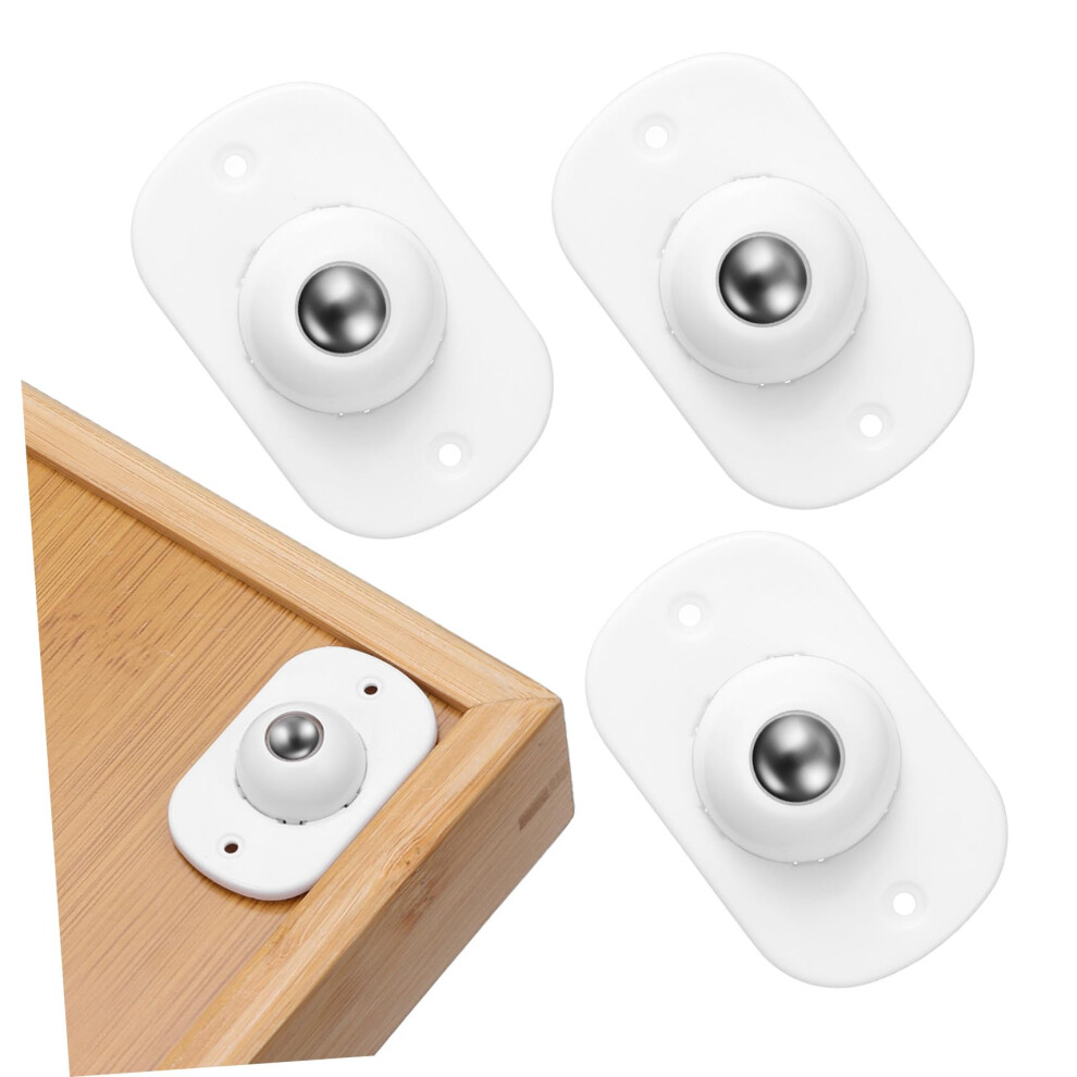Stainless Steel Swivel Caster Wheels Selfadhesive Furniture Sliders For Cabinets And Storage Bins 4 Pack Mini Rollers 9199774619806