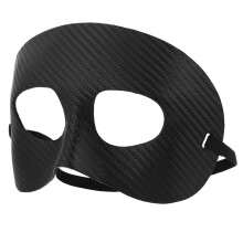 Basketball Face Mask Nose Guard for Broken Nose, Lightweight Sports Protective Face Guard Black