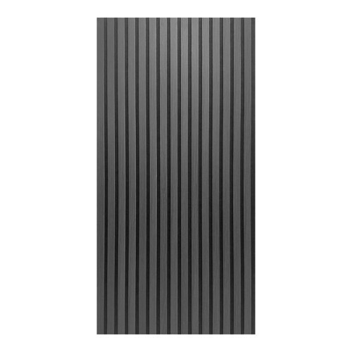 Akustikpaneele - HELLOSHOP26 - 120 x 60 cm - Grau Eiche Effekt - Schallisolierung - 4 Stück 1