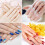 10 διαφορετικά μεγέθη, θήκη για nail art, λευκή, 500 τεμάχια ψεύτικες άκρες νυχιών, 6