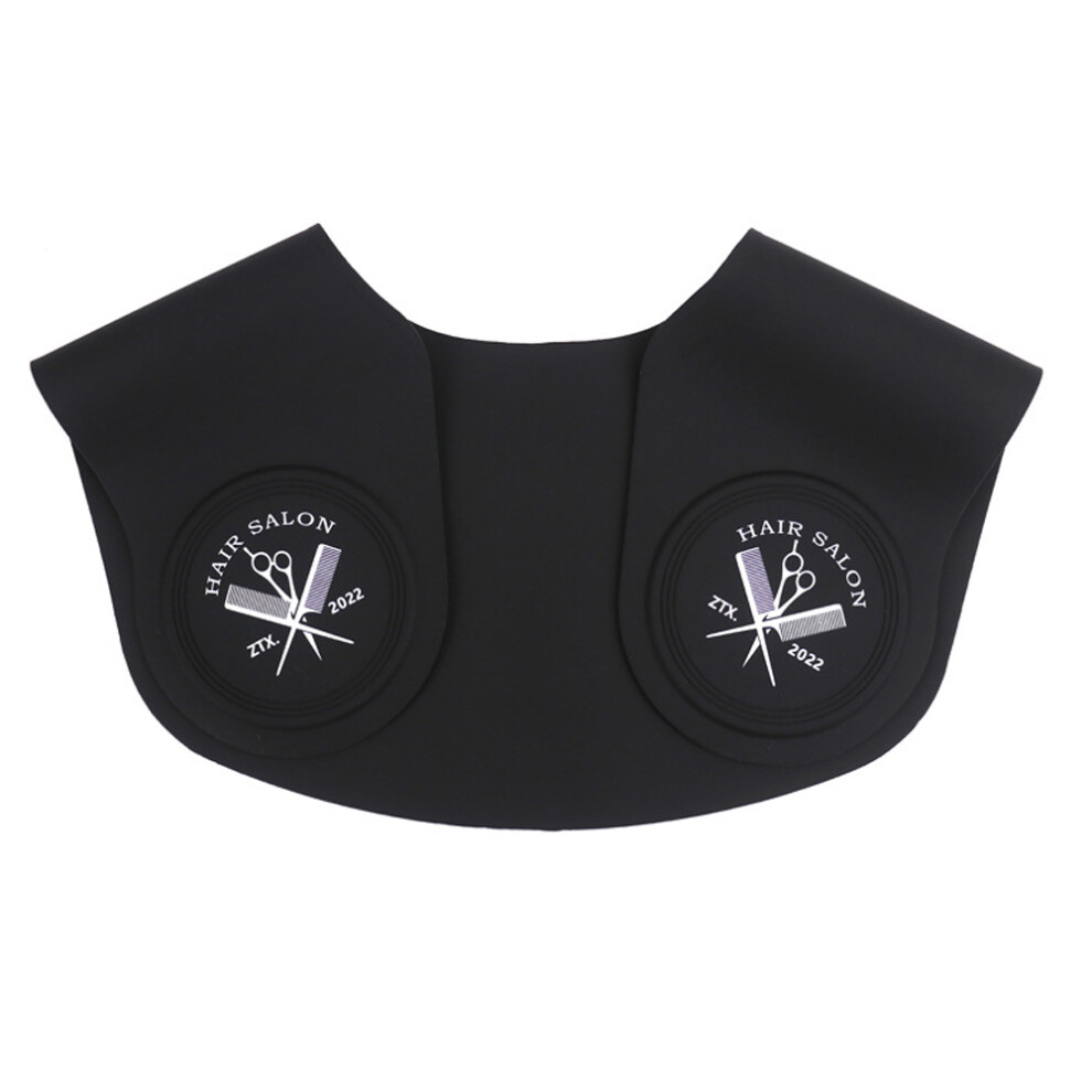 Effortless Hair Cutting Experience, Waterproof Cutting Cape For Hassle-Free Salon Sessions, Magnet Clasp Ensures Customized Fit, Quality Silicone Pro