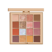 Natural Looking Finish Eyeshadow Palette, Cruelty-Free - 9 Shades of Velvet, Shimmer, and Glitter for a Flawless, Long Lasting Makeup (6 Pairs)
