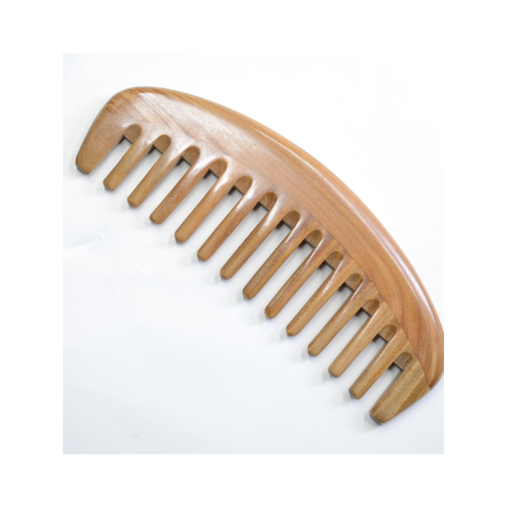 Unisex Detangler Comb For Curly Wavy Hair, Anti-Static & Frizz-Free, Easy Detangling, Handcrafted Quality Cellulose, Long Lasting Durability, 100% Natur
