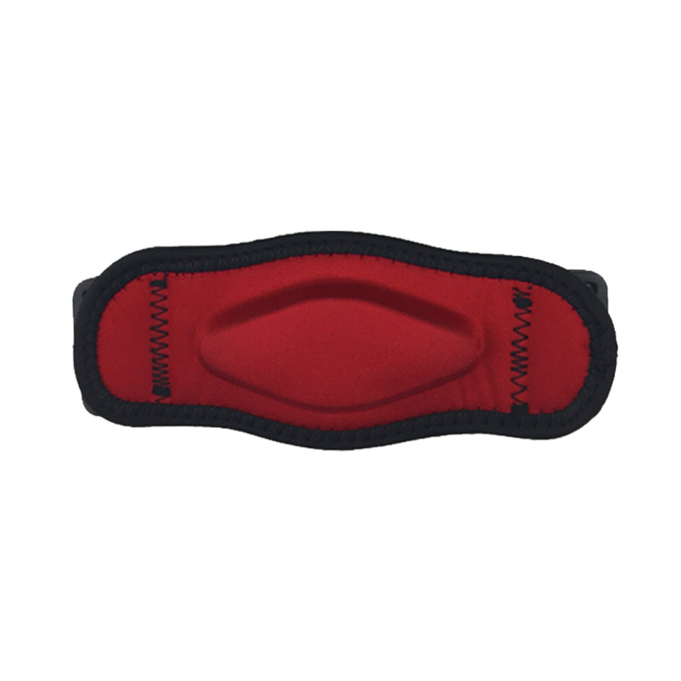 Compression Pad Elbow Brace, Silicone Pad Support for Tennis Elbow, Pain Relief & Optimal Support with Breathable Coolmax Lining, Adjustable for